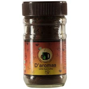 D'Aromas Pure Coffee - 50 gm