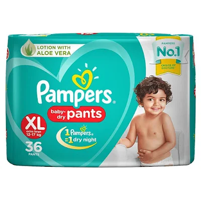 Pampers Xtra Large - 36 Diaper Pants - 36 pcs