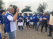 The Democratic Alkliance spokesperson on state capture Natasha Mazzone outside Nersa public hearings in Soweo on Friday.