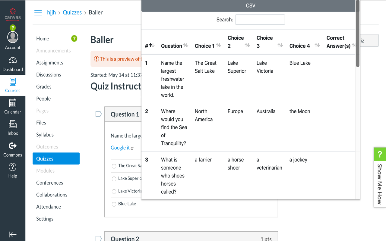 EduStrap : Quiz Downloader For Canvas Preview image 1