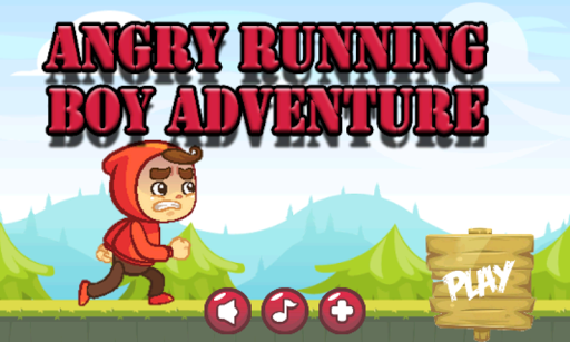 Angry Running Boy Adventure