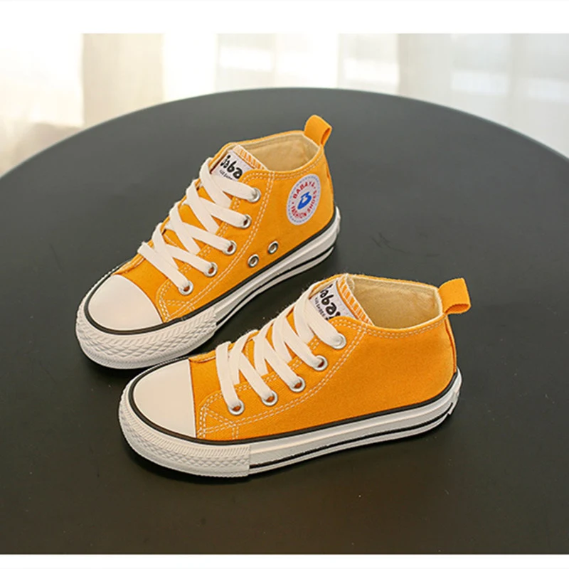 Title 4, Zapatos de lona para niños estilo otoño, corte ...