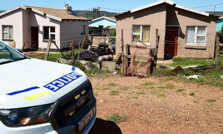 SCENE OF DEATH: A two-year-old was killed and her mother and six-year-old brother were injured in a shooting in Bethelsdorp late on Wednesday