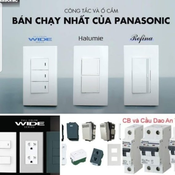 Ổ Cắm Đôi Pana Âm Tường, Đơn, Công Tắc Panasonic, Mặt 1, 2, 3, 4, 6 Panasonic, Ổ Cắm Âm Tường Panasonic