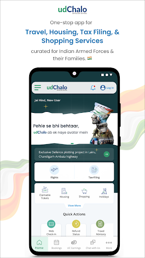 Screenshot udChalo-Super app for Soldiers
