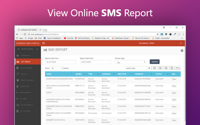 Carsake Sms Hirise Subdealer Preview image 4