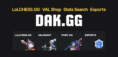 DAK.GG - LoLCHESS.GG, Stats – Apps on Google Play