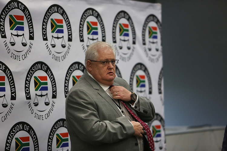 Former Bosasa chief operations officer Angelo Agrizzi delivering his testimony at the state capture inquiry n Johannesburg on January 29 2019. File photo.