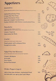 Oregano's Cafe menu 7