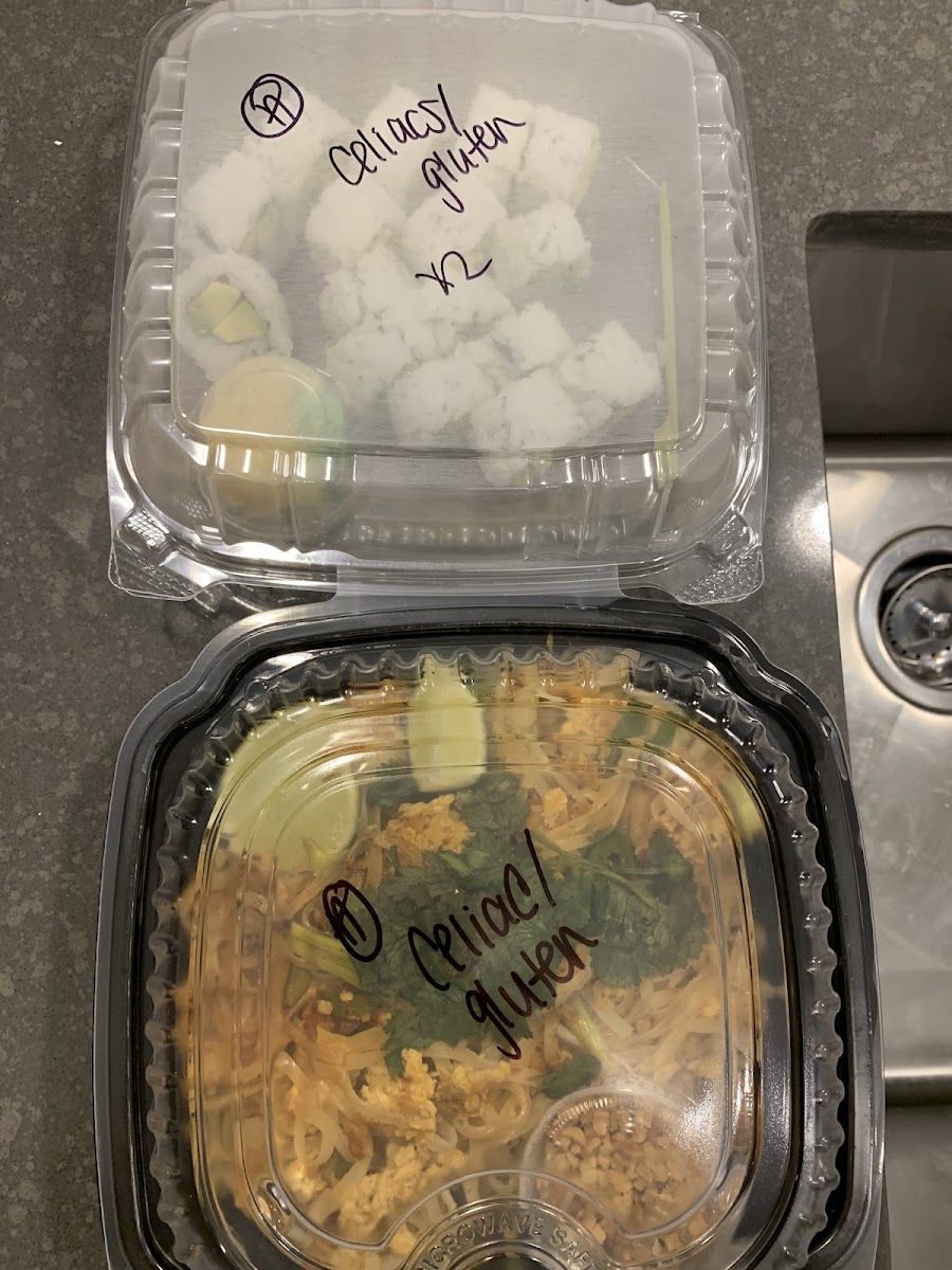 Takeout was labeled!!