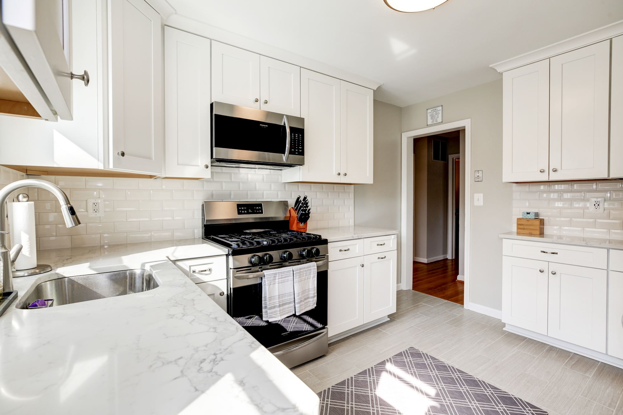 renovated kitchen