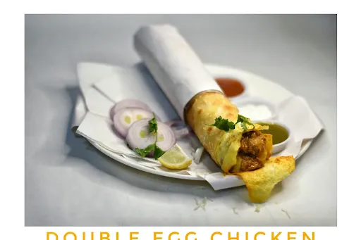 Chicken Chilly Roll With Double Egg