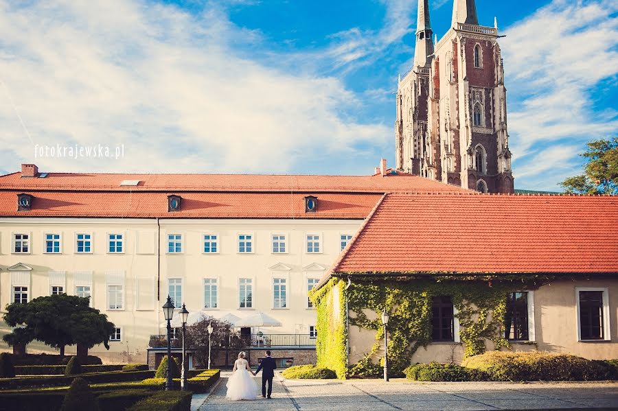 Fotografo di matrimoni Gosia Krajewska (fotokrajewska). Foto del 15 marzo 2016