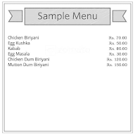 Biriyani Corner menu 2