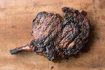 Cowboy Steak with Coffee Rub