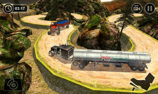 Oil Tanker Truck Driving Simulator Hill Transport