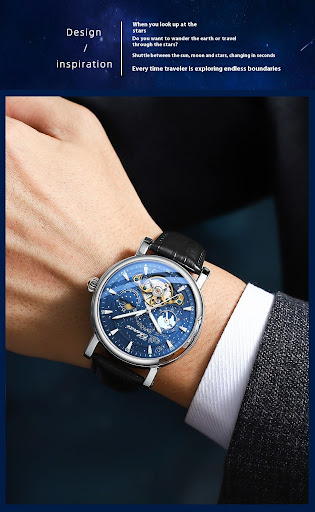 Title 2, Xinghe Moon Phase Hollow Tourbillon Mechanical ...