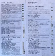 Coffee menu 8