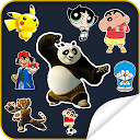 Cartoon Stickers for Whatsapp (WA-Sticker) for firestick