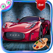 Sports Car Coloring 2  Icon