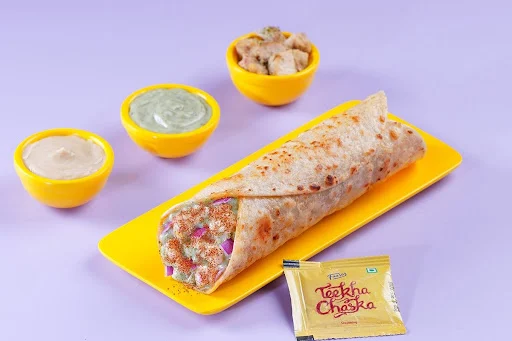 Teekha Chaska Reshmi Chicken Wrap