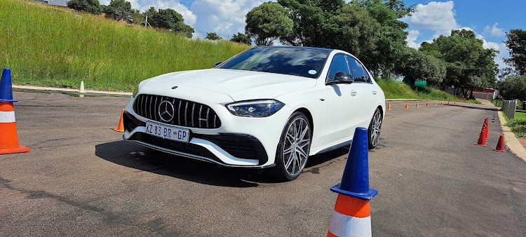 The new Mercedes-AMG C43 wields 300kW of power and improved agility.