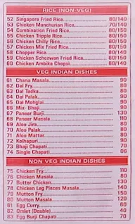 Om Sai Dinesh Fast Food & Chinese Corner menu 6