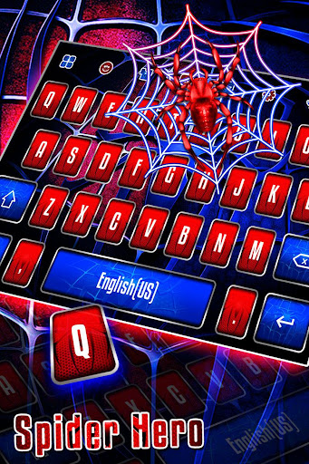 Spider Hero Keyboard