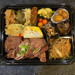 갈비도시락 (LA Galbi Lunch Combination)