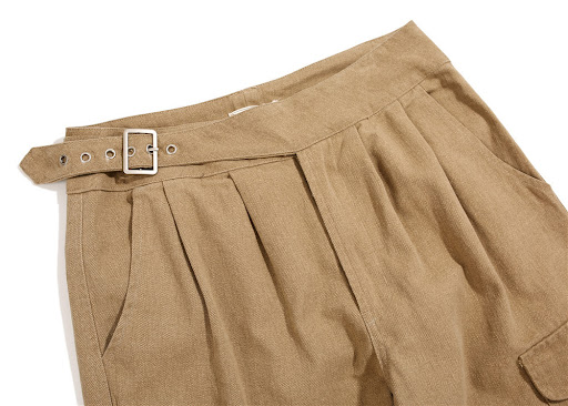Title 2, Mens Solid Color Multi-pocket Loose Cargo Casu...