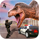 Cover Image of Download Dinosaur Simulator: City Battleground 1.0 APK