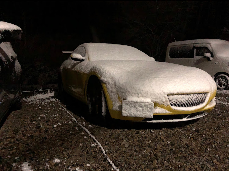 RX-8のrx-8・ゆき降ってきたよ・広島に関するカスタム事例の投稿画像1枚目