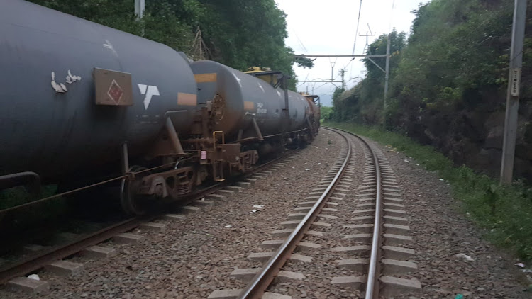 eThekwini infrastructure task team members were conducting an operation in Mariannhill on Saturday when they disrupted the looting of a train.