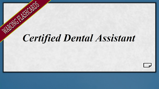 Certified Dental Assistant CDA Practice Test