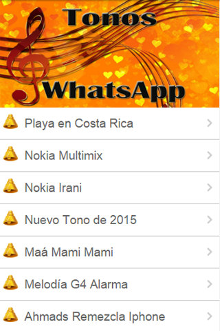 Tonos para Whatsapp