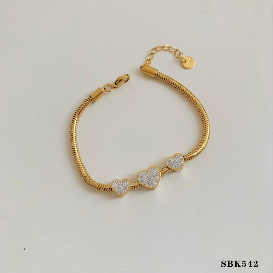 Conjunto Retro Pulseira Prata Coração Cristal Feminina 5 Peças Ajustável Símbolo Infinito Joia Geometria Fashion