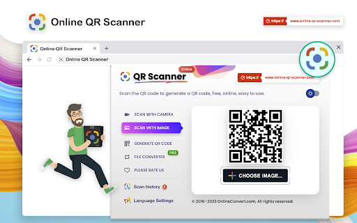 Online QR Scanner