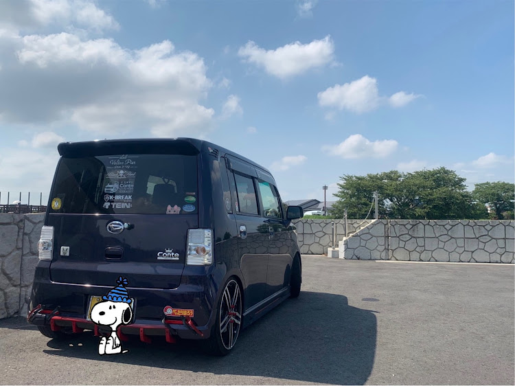 ムーヴコンテカスタムのお城と愛車・墨俣一夜城・橋・女性オーナー・岐阜に関するカスタム事例の投稿画像3枚目