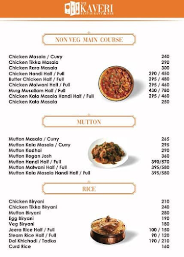 New Kaveri Restaurant And Bar menu 