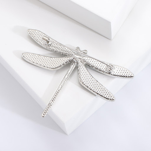Title 4, Artistic Retro Alloy Emerald Dragonfly Breastpi...