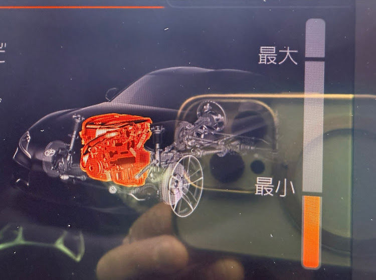 スープラのオイル交換・シンプルイズベスト・アイスグレーメタリック・ナチュナル車高・花粉まみれに関するカスタム事例の投稿画像2枚目