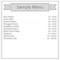 Bakers House menu 2