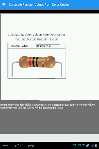 Calculate Resistor Values