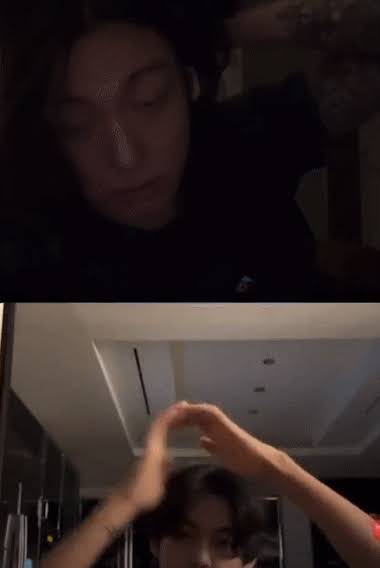 ARMYs notice this sweet little thing in Jungkook's livestream on