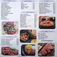 Mandara Comforts menu 1