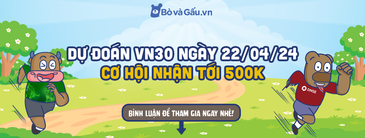 Dự đoán VN30 ngày 22/04/2024, CƠ HỘI NHẬN TỚI 500K tại đây 👇