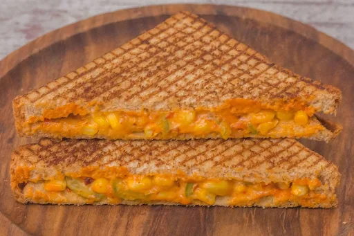 Spiced Garlic Corn Sandwich