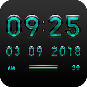 MINOR Digital Clock Widget