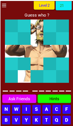 Attack On Titan Trivia  Word 2020