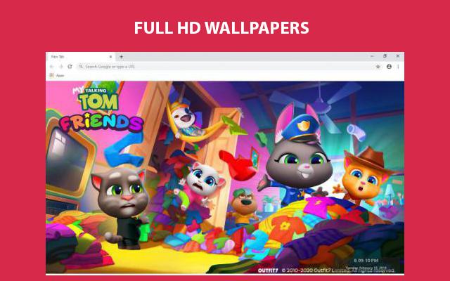 My Talking Tom Wallpapers and New Tab